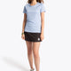 Women Training Tee Short Sleeves S | Sky Blue