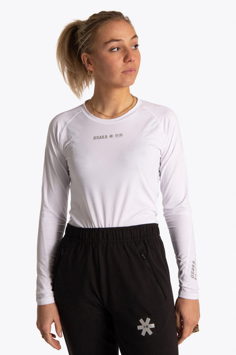 Osaka Women Baselayer Top | White Osaka Women Baselayer Top | White