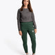 Osaka Women Track Pants | Dark Green