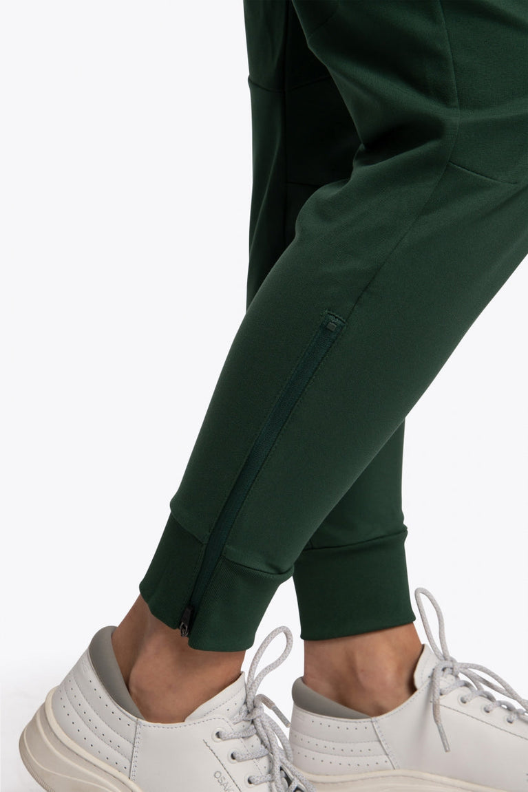 Osaka Women Track Pants | Dark Green