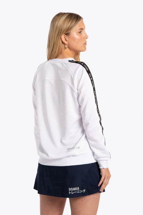 Osaka Women Training Sweater | White Osaka Women Training Sweater | White