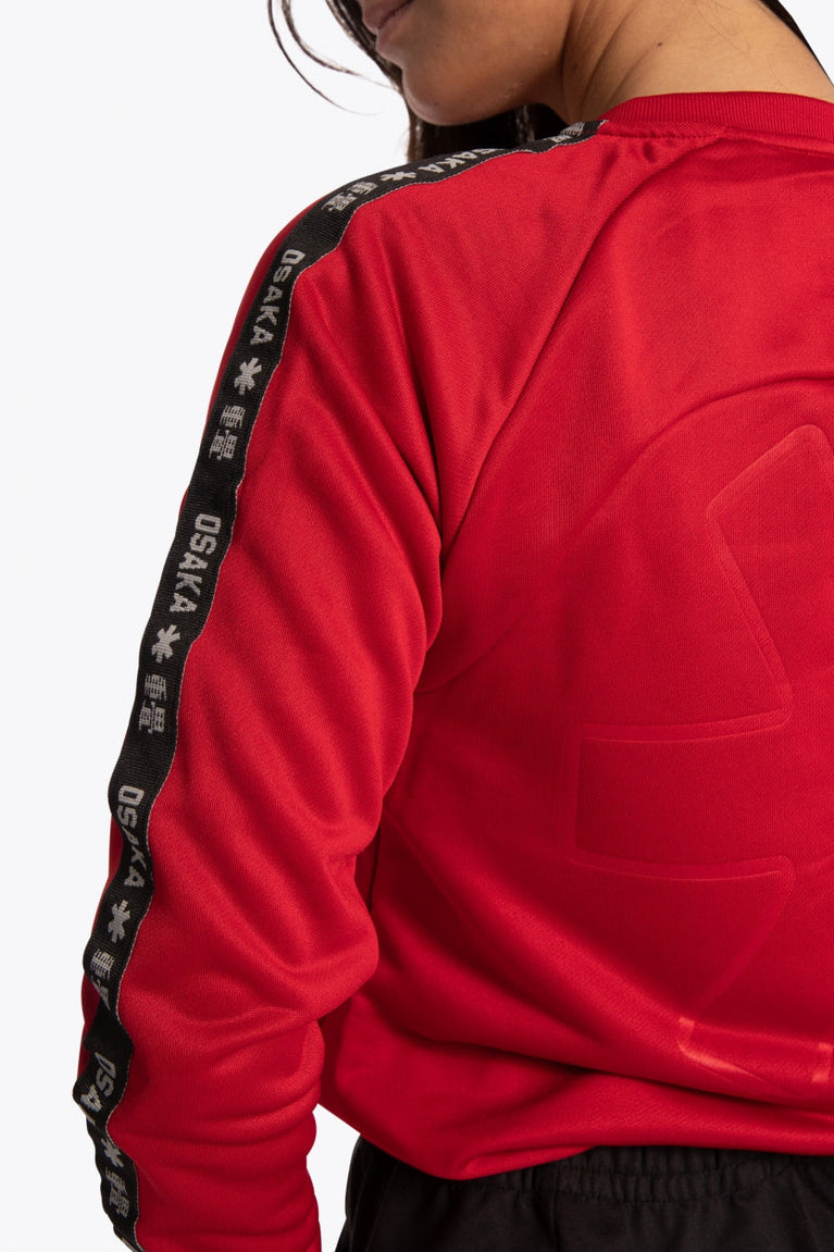 Osaka Women Training Sweater | Red