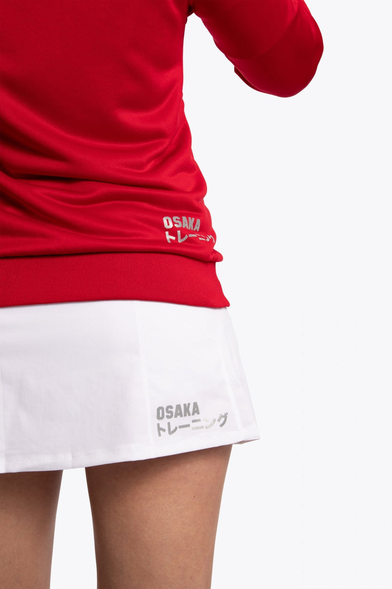 Osaka Women Training Zip Hoodie | Red
