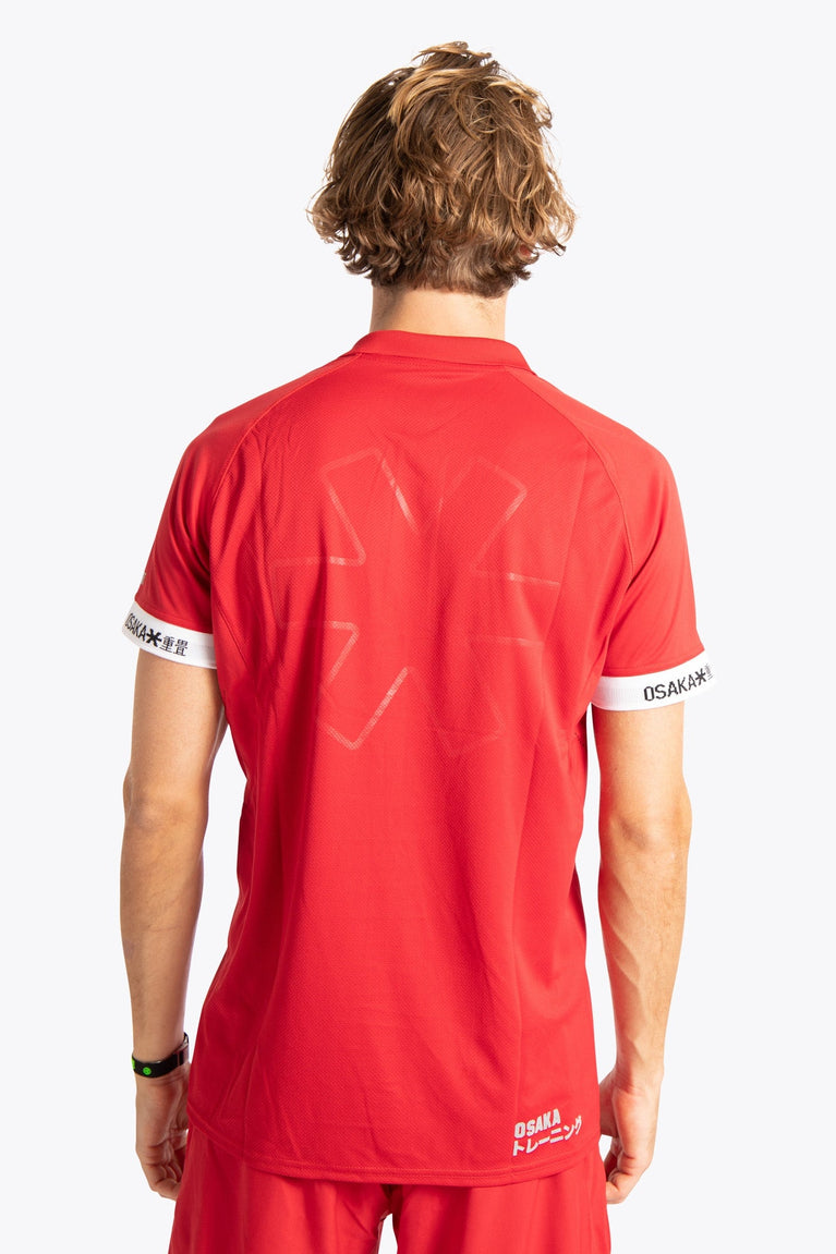 Osaka Men Polo Jersey | Red