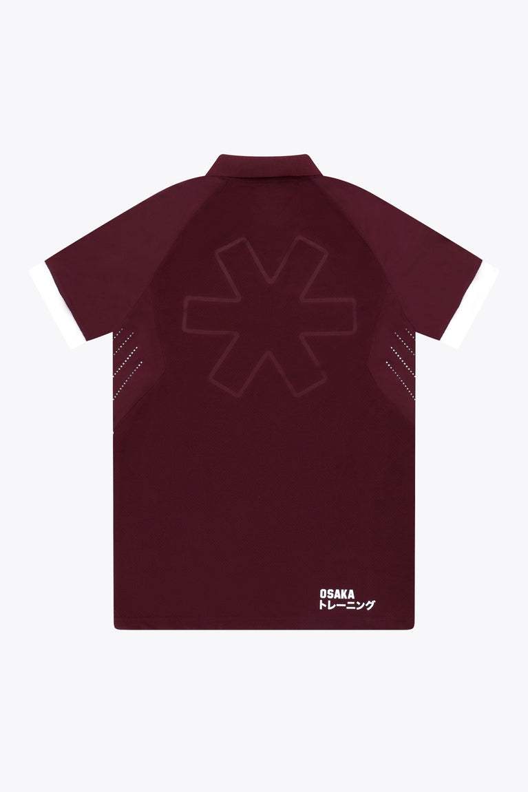 Osaka Men Polo Jersey | Bordeaux