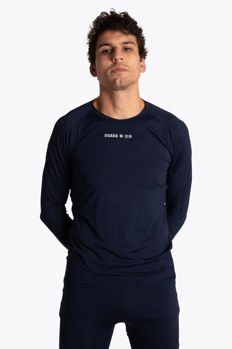 Osaka Men Baselayer Top | Navy