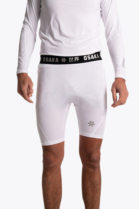 Osaka Men Baselayer Short | White Osaka Men Baselayer Short | White