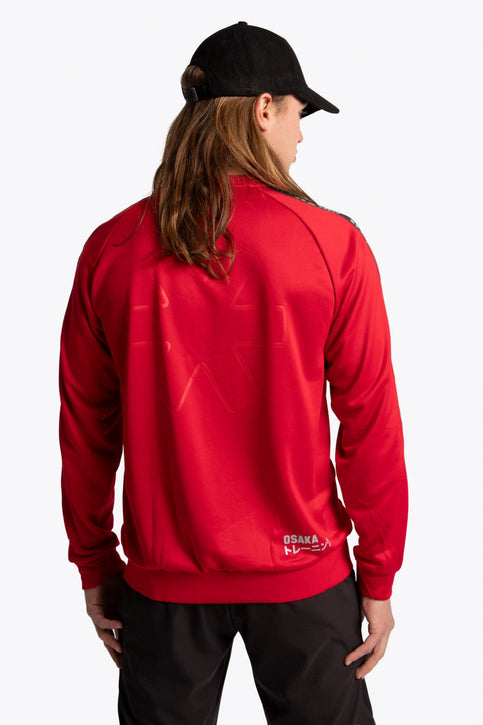 Osaka Men Training Sweater | Red Osaka Men Training Sweater | Red