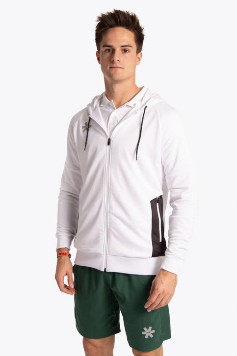 Osaka Men Training Zip Hoodie | White Osaka Men Training Zip Hoodie | White