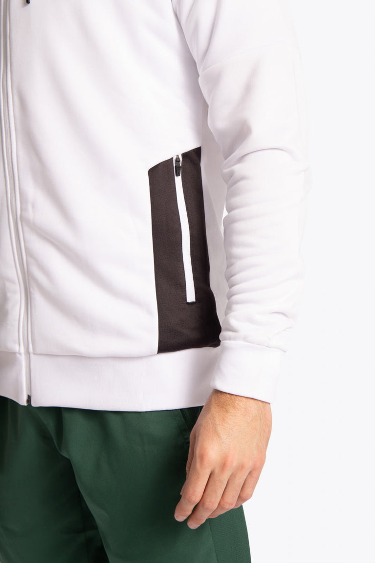 Osaka Men Training Zip Hoodie | White