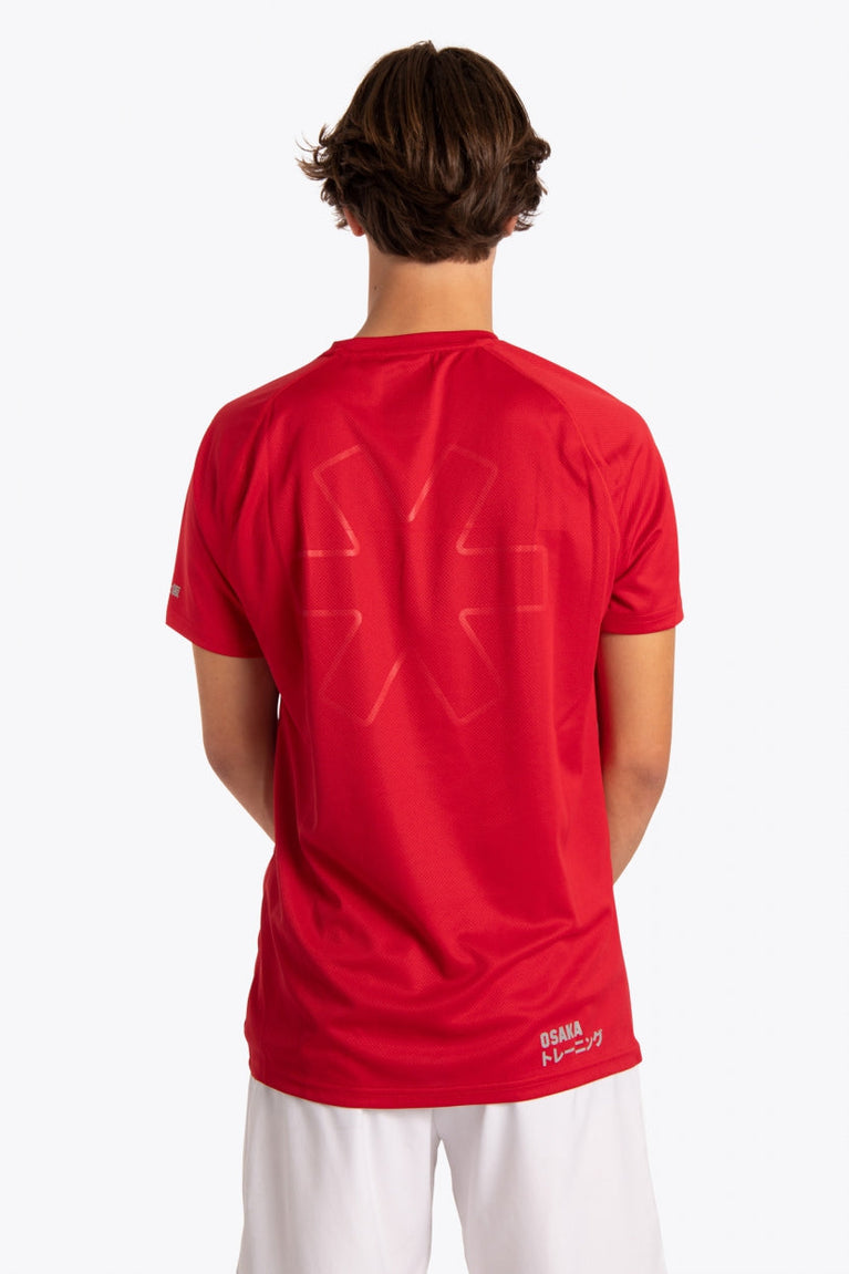 Osaka Men Training Tee | Red