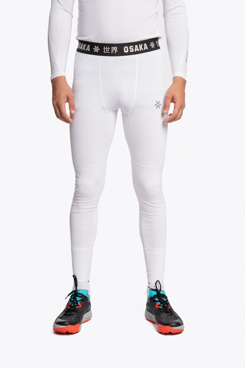Osaka Men Baselayer Tights | White Osaka Men Baselayer Tights | White