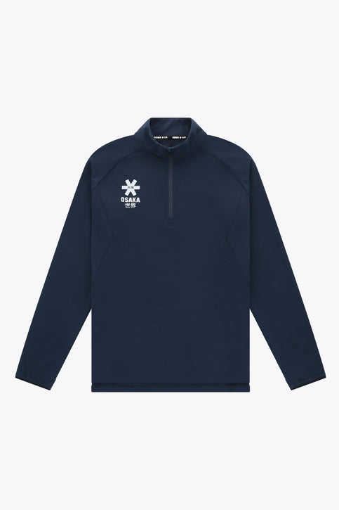 Osaka Men Half Zip Sweater | Navy Osaka Men Half Zip Sweater | Navy