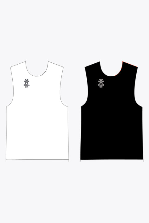 Osaka Reversible Bib | White-Black Osaka Reversible Bib | White-Black