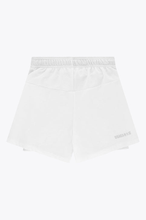 Osaka Men 2 in 1 Shorts | White Osaka Men 2 in 1 Shorts | White