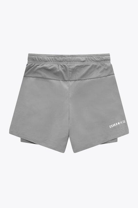 Osaka Men 2 in 1 Shorts | Light Grey Osaka Men 2 in 1 Shorts | Light Grey