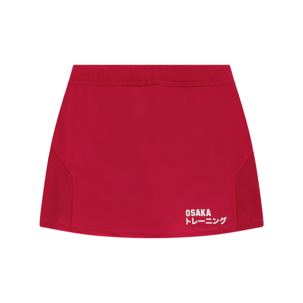 Osaka Women Training Skort #Red | back of skort