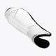 Osaka Shinguard white and black with logo. Side view