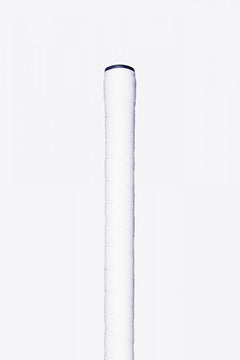 Osaka soft touch grip buffed white. On stick
