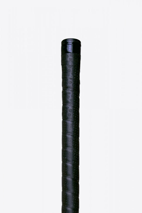 Osaka perforated black soft touch grip. on stick