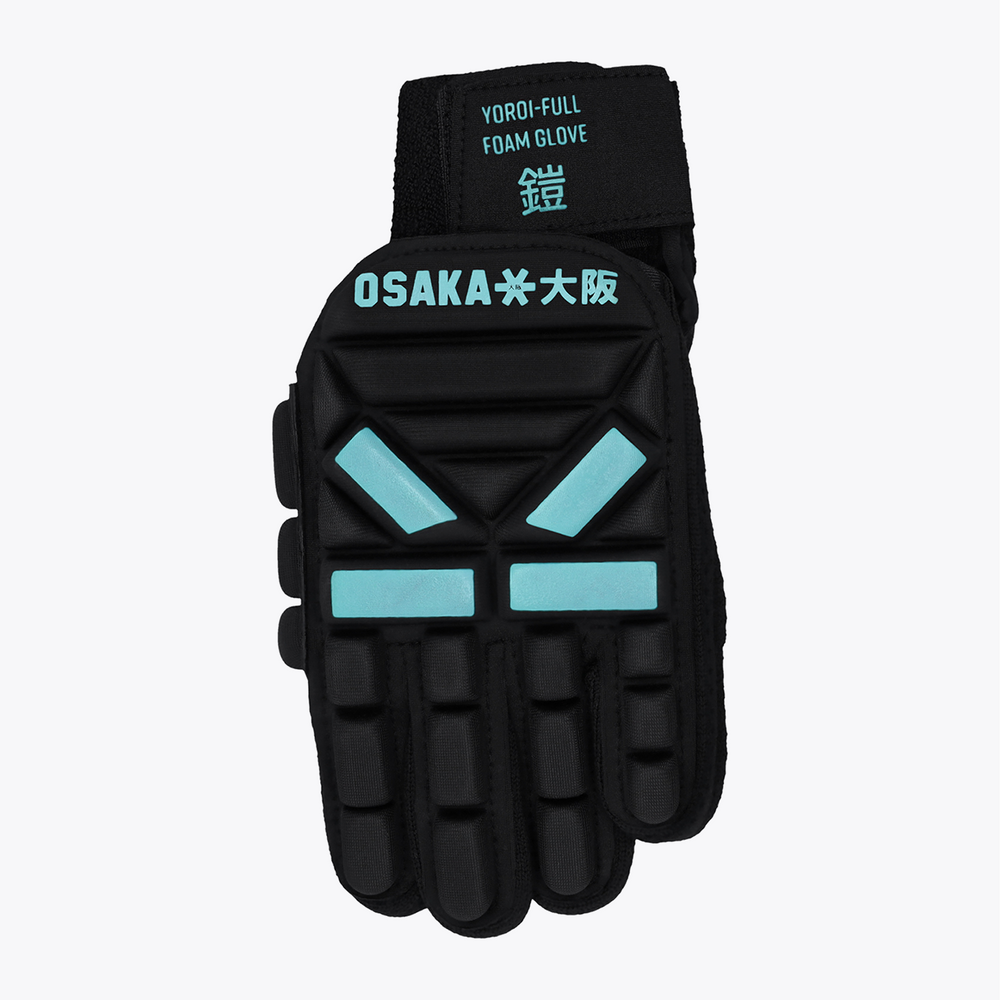 Hockey Yoroi Full Foam Glove #BlueTopaz #LeftHand