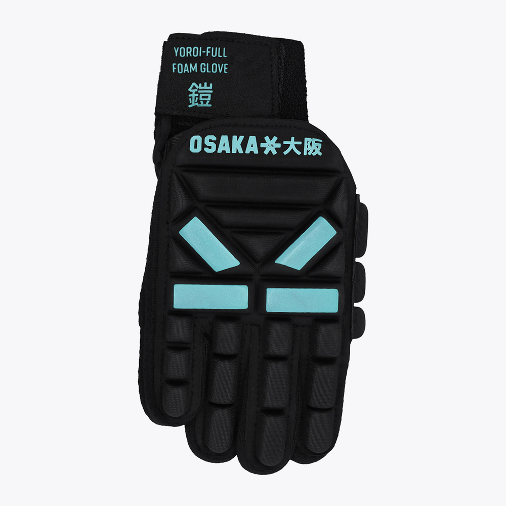 Hockey Yoroi Full Foam Glove #BlueTopaz #LeftHand