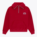 Osaka Women Half Zip Sweater #Red