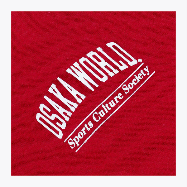Osaka Women Half Zip Sweater #Red