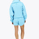 Osaka Women Half Zip Sweater | Blue Topaz