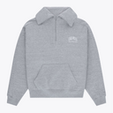 Osaka Women Half Zip Sweater #LightGrey