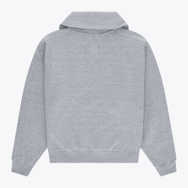 Osaka Women Half Zip Sweater #LightGrey
