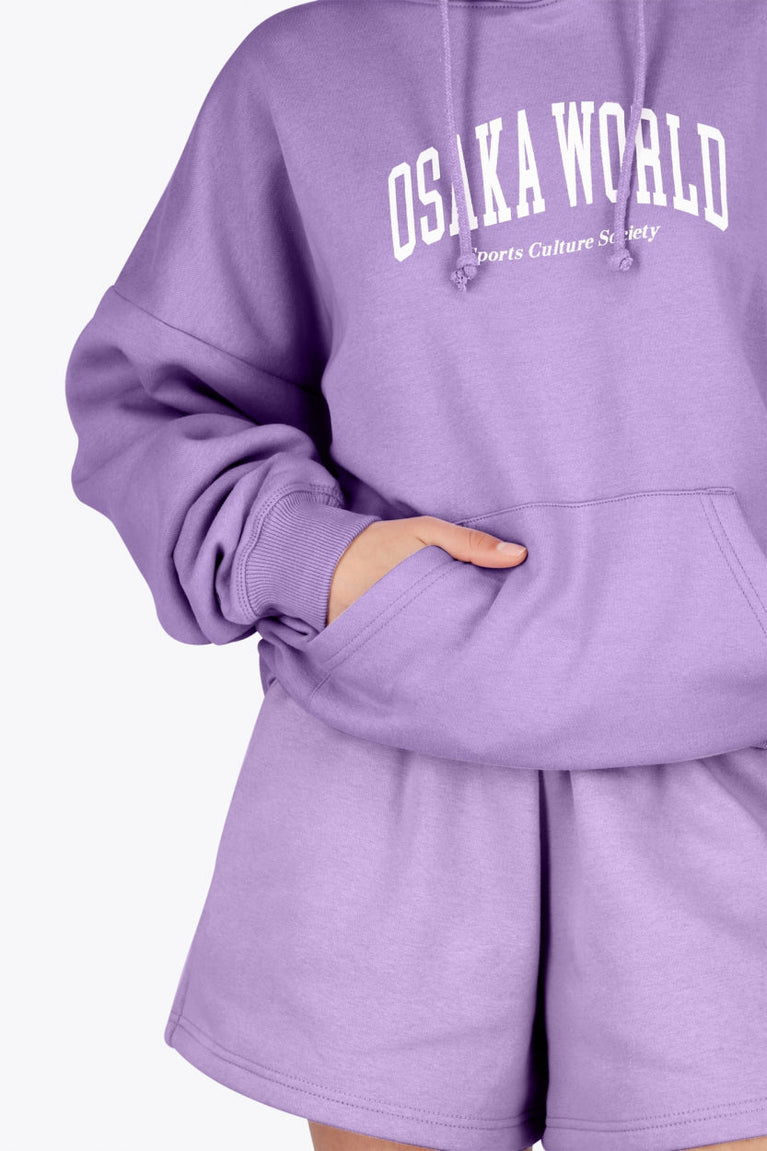 Osaka Women Hoodie | Light Purple