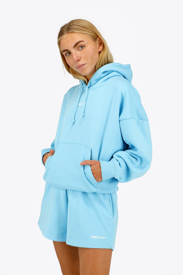 Osaka Women Hoodie | Blue Topaz