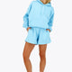 Osaka Women Hoodie | Blue Topaz