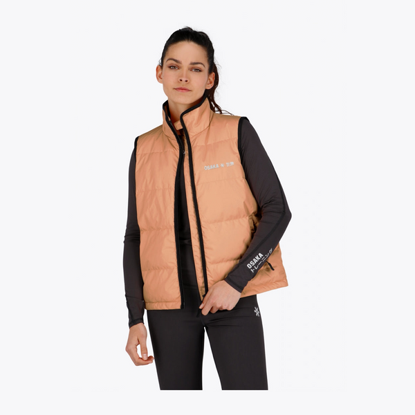 Osaka Women Padded Gilet #Peach