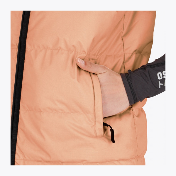 Osaka Women Padded Gilet #Peach