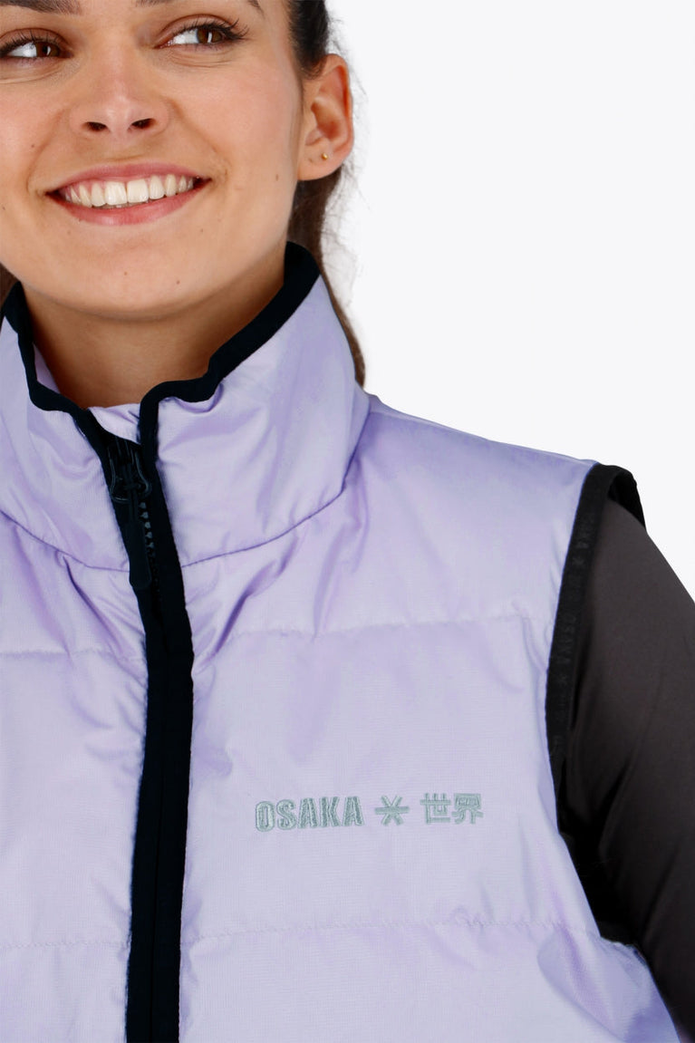 Osaka Women Padded Gilet | Light Purple