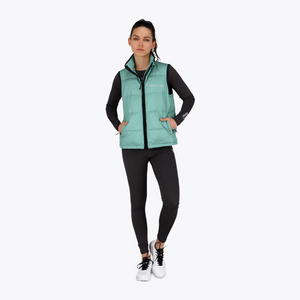 Osaka Women Padded Gilet #Green