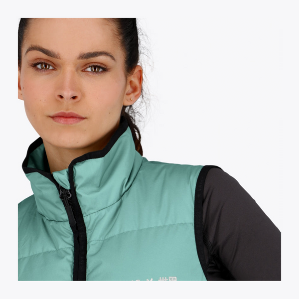 Osaka Women Padded Gilet #Green