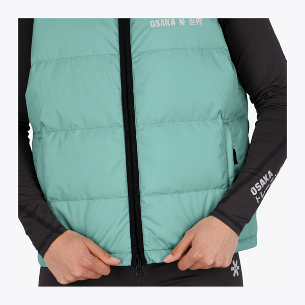 Osaka Women Padded Gilet #Green