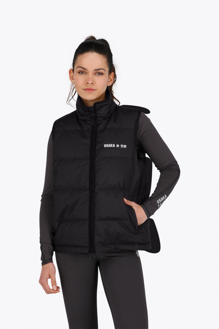 Osaka Women Padded Gilet | Black