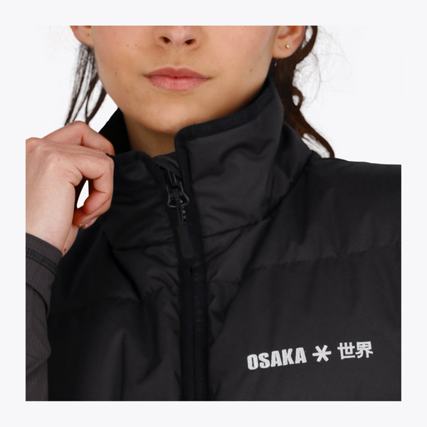 Osaka Women Padded Gilet #Black