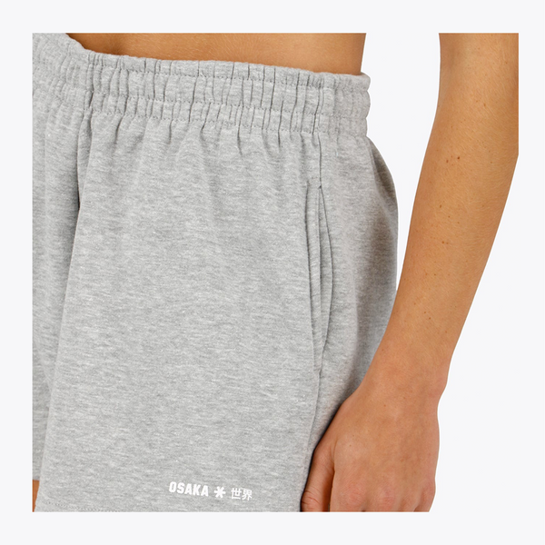 Osaka Women Shorts #LightGrey | front of short on model