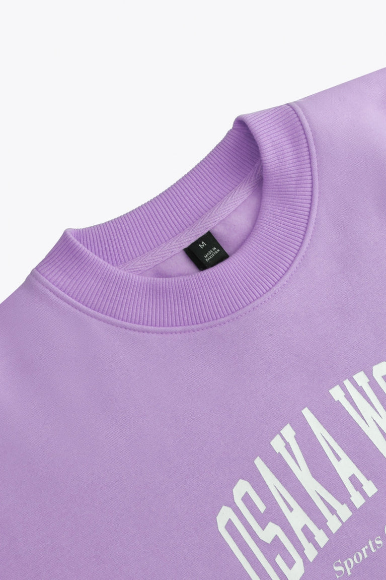 Osaka Women Sweater | Light Purple