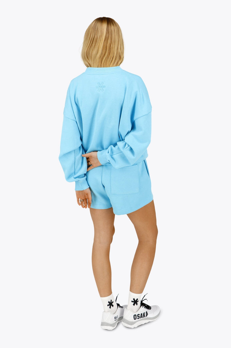Osaka Women Sweater | Blue Topaz