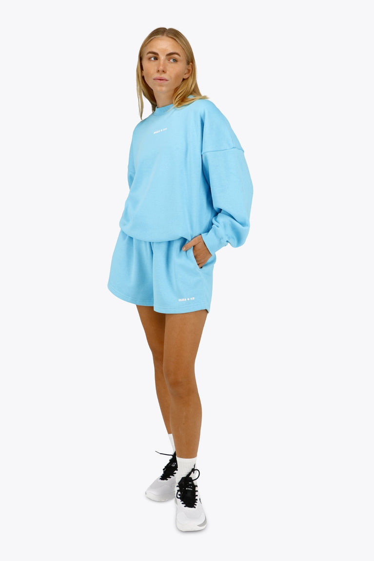 Osaka Women Sweater | Blue Topaz