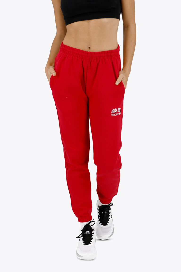 Osaka Women Sweatpants | Red