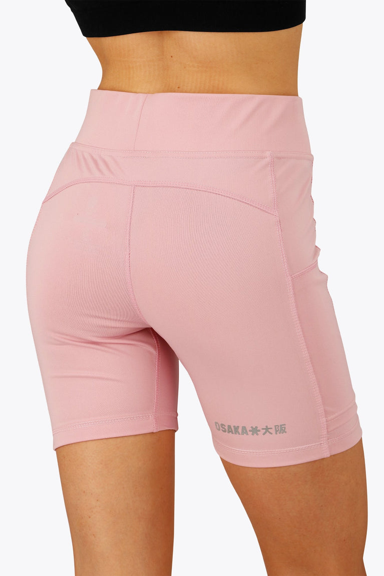 Osaka Women Tech Biker Shorts | Fondant Pink