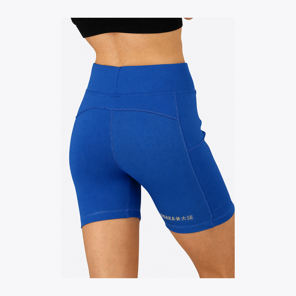 Osaka Women Tech Biker Shorts #PrincessBlue