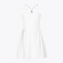 Osaka Women Pleated Tech Dress #White